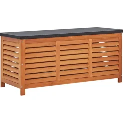 vidaXL Tuinbox 117x50x55 cm massief eucalyptushout
