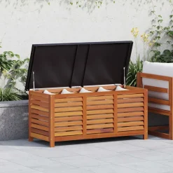 vidaXL Tuinbox 117x50x55 cm massief eucalyptushout
