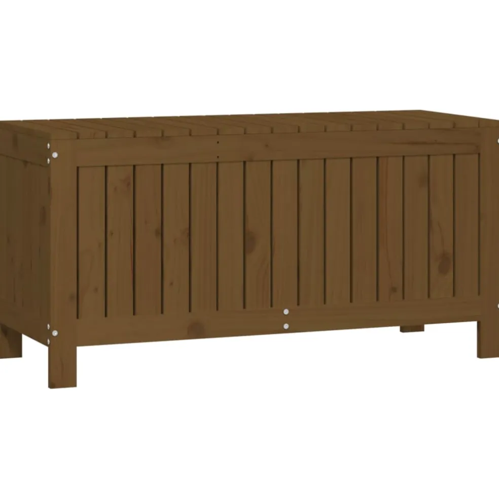 vidaXL Tuinbox 108x42,5x54 cm massief grenenhout honingbruin