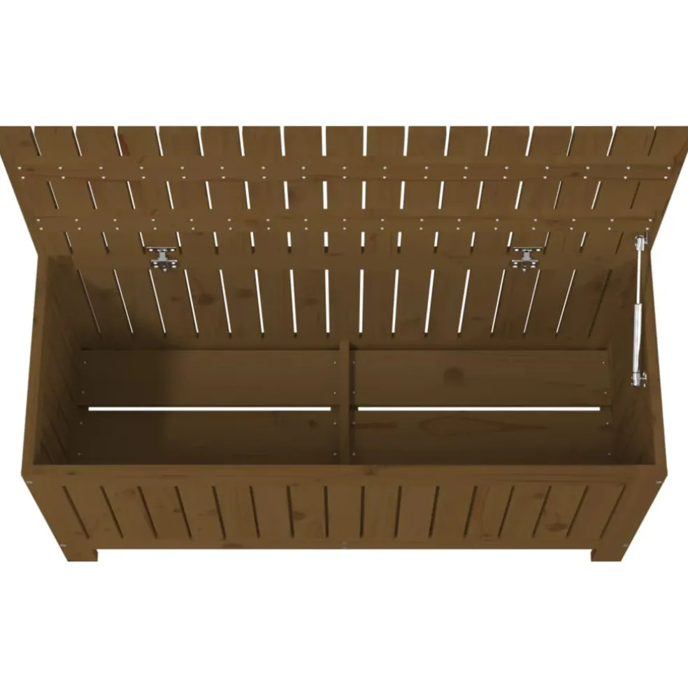 vidaXL Tuinbox 108x42,5x54 cm massief grenenhout honingbruin