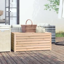 vidaXL Tuinbox 101x50,5x46,5 cm massief grenenhout