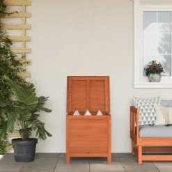 vidaXL Tuinbox 50x49x56,5 cm massief vurenhout bruin