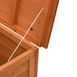 vidaXL Tuinbox 50x49x56,5 cm massief vurenhout bruin