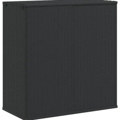 vidaXL Tuinbox 100x49x103,5 cm polyetheen rattan bruin