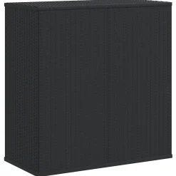vidaXL Tuinbox 100x49x103,5 cm polyetheen rattan bruin