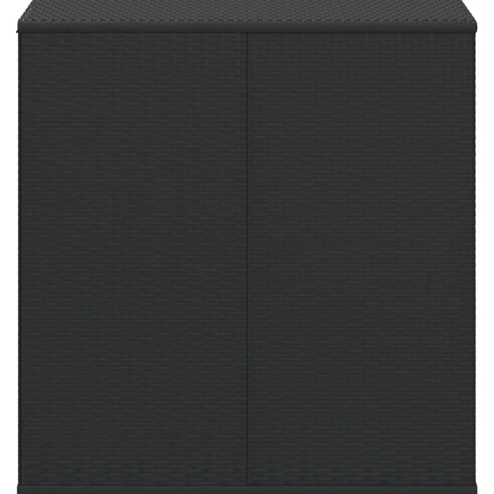 vidaXL Tuinbox 100x49x103,5 cm polyetheen rattan bruin