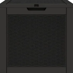 vidaXL Tuinbox 55,5x43x53 cm polypropeen zwart
