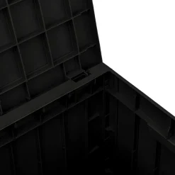 vidaXL Tuinbox 55,5x43x53 cm polypropeen zwart