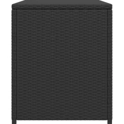 vidaXL Tuinbox 120x50x60 cm poly rattan zwart