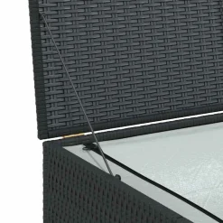 vidaXL Tuinbox 150x100x100 cm poly rattan zwart