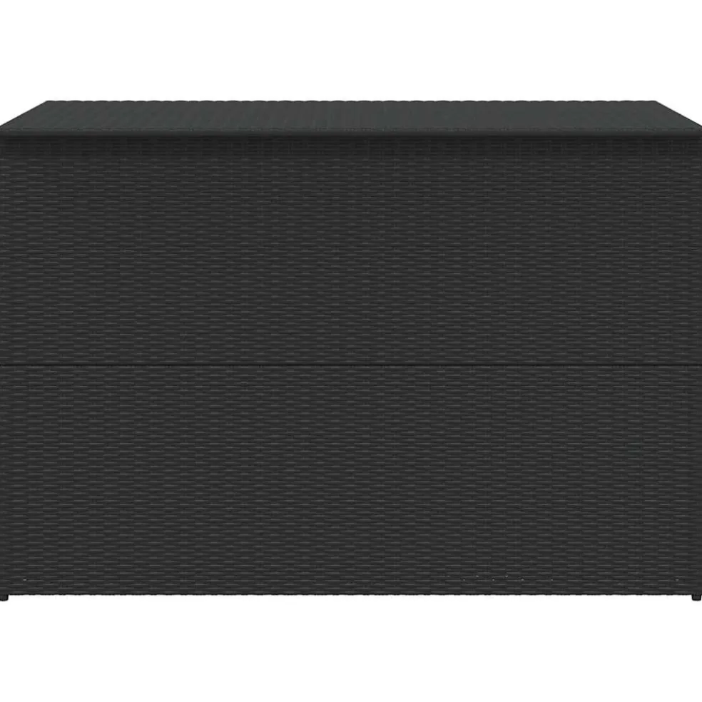 vidaXL Tuinbox 150x100x100 cm poly rattan zwart