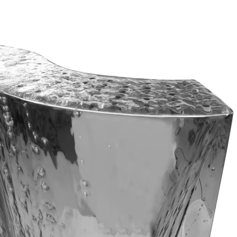 vidaXL Tuinfontein 60,2x37x122,1 cm roestvrij staal zilverkleurig
