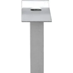 vidaXL Tuinhek van gaas gegalvaniseerd staal 300x75 cm grijs