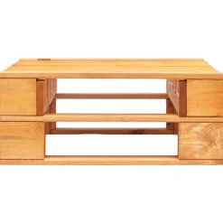 vidaXL Tuinhocker pallet hout honingbruin