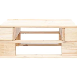 vidaXL Tuinhocker pallet hout