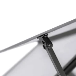 vidaXL Tuinkas met basisframe 169x58x195 cm aluminium antracietkleurig