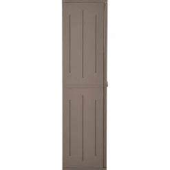 vidaXL Tuinkast 65x45x172 cm polypropyleen hout-look bruin