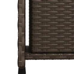 vidaXL Tuinkast 50x55x115 cm poly rattan bruin