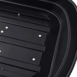 vidaXL Tuinkiepwagen 300 kg 75 L zwart