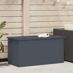 vidaXL Tuinkussenopbergdoos Gegalvaniseerd staal 100 x 50,5 x 50 cm