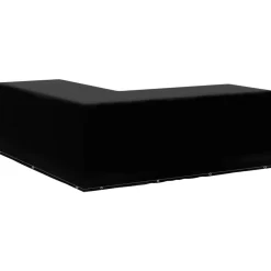 vidaXL Tuinmeubelhoes L-vormig 12 oogjes 250x250x90 cm