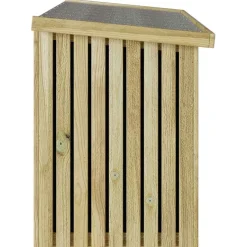 vidaXL Tuinopslagdoos Geïmpregneerd grenenhout 119 x 44 x 58,5 cm