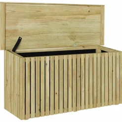 vidaXL Tuinopslagdoos Geïmpregneerd grenenhout 119 x 44 x 58,5 cm