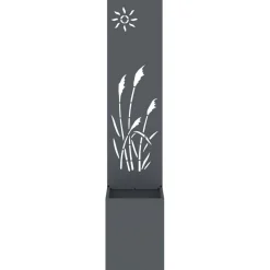 vidaXL Tuin Privacy Screen Fretwerk Antraciet 32 x 32 x 150 cm