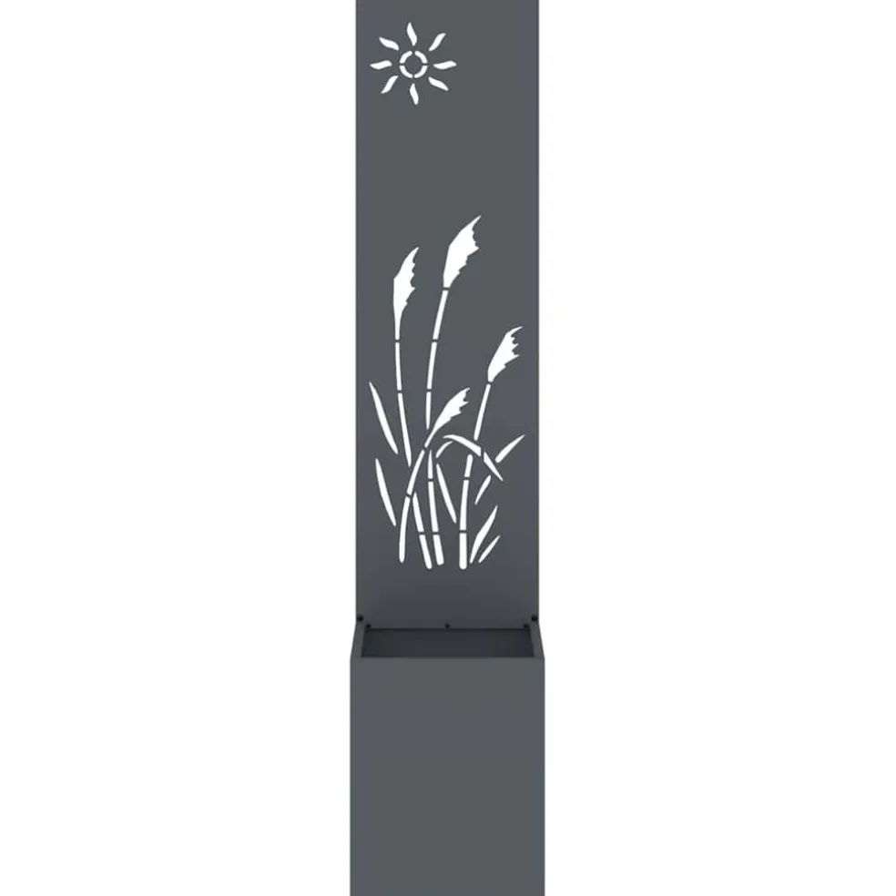 vidaXL Tuin Privacy Screen Fretwerk Olijfgroen 32 x 32 x 150 cm