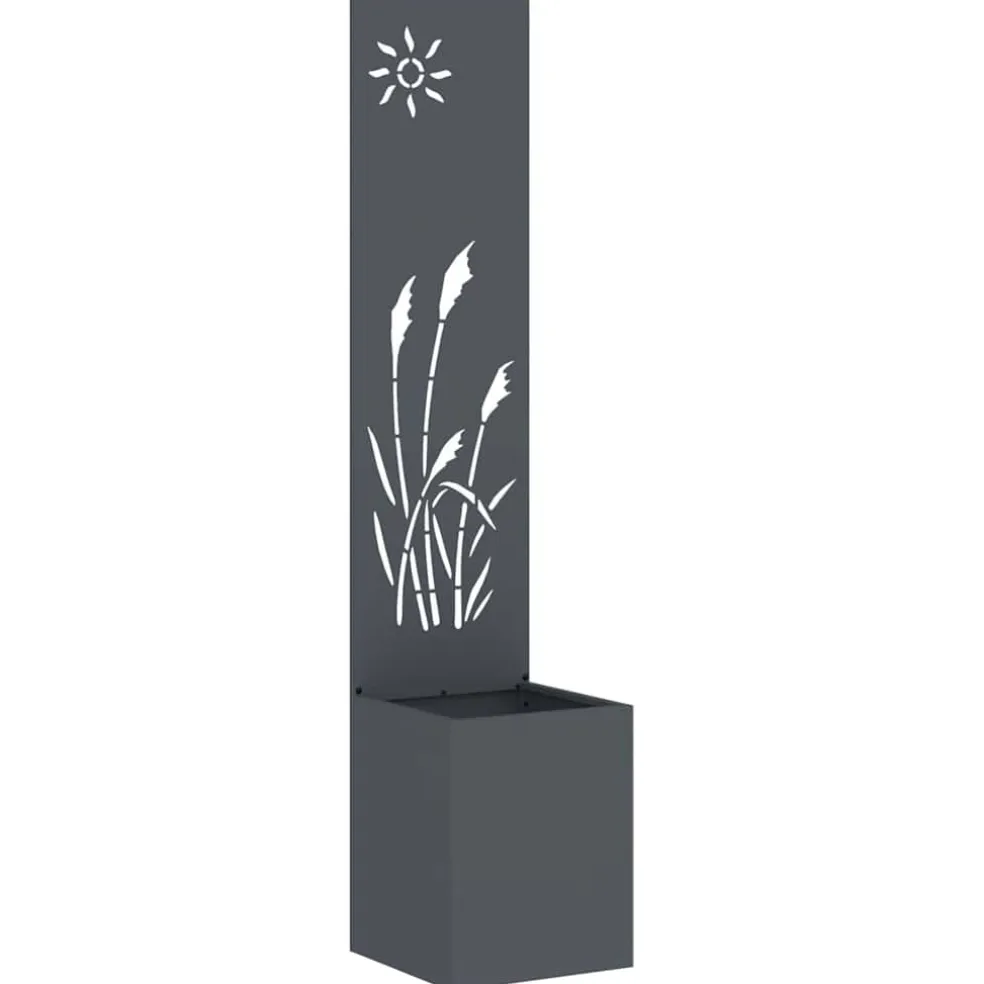 vidaXL Tuin Privacy Screen Fretwerk Olijfgroen 32 x 32 x 150 cm