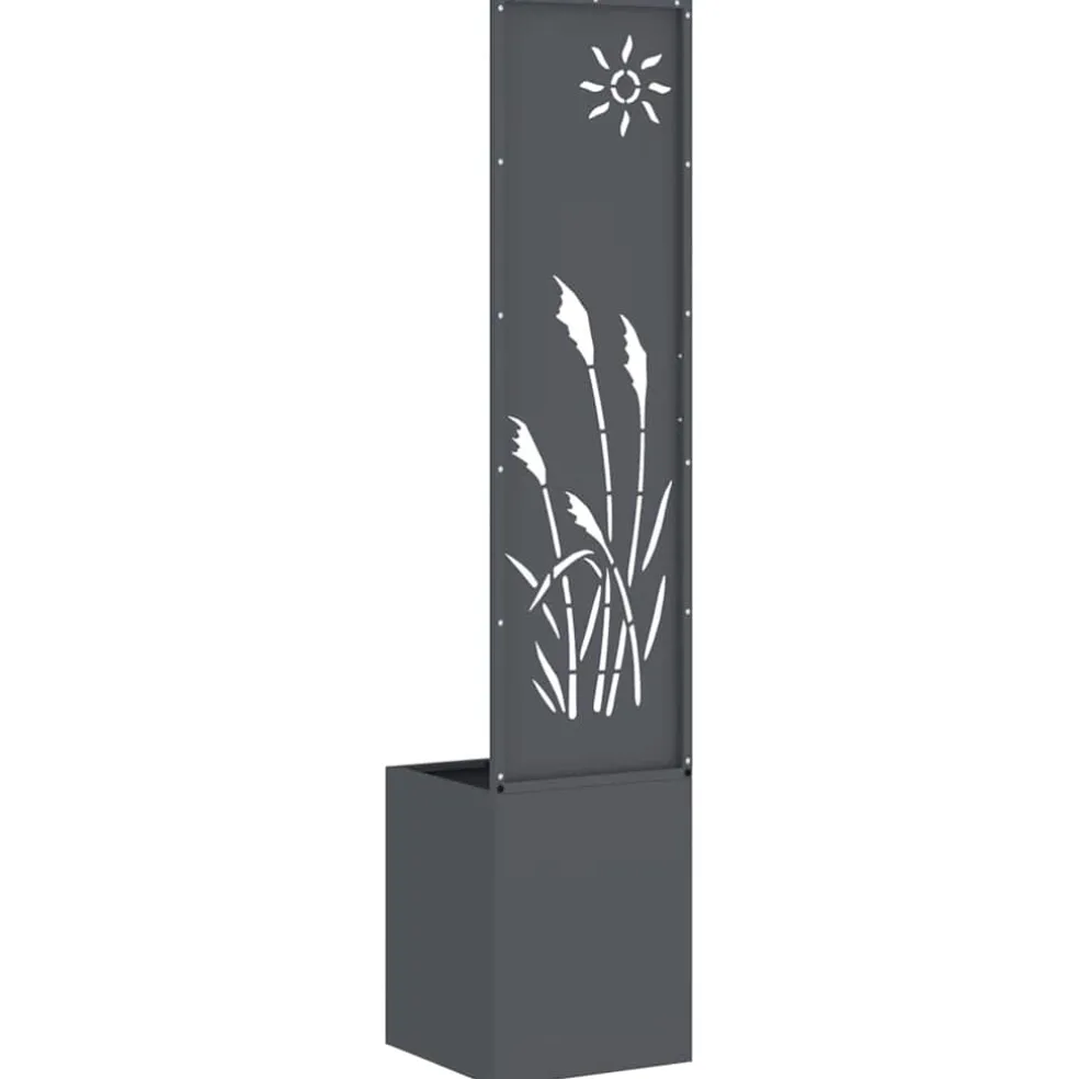 vidaXL Tuin Privacy Screen Fretwerk Olijfgroen 32 x 32 x 150 cm