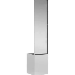vidaXL Tuin Privacy Screen Fretwerk Zilver 32 x 32 x 150 cm