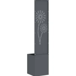 vidaXL Tuin Privacy Screen Fretwerk Antraciet 32 x 32 x 150 cm