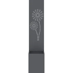 vidaXL Tuin Privacy Screen Fretwerk Antraciet 32 x 32 x 150 cm