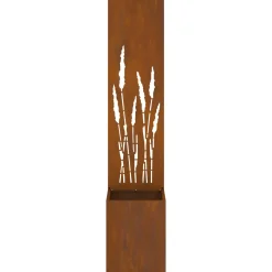 vidaXL Tuin Privacy Screen Roestig 32 x 32 x 150 cm Cortenstaal