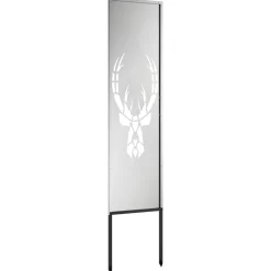 vidaXL Tuin Privacy Screen Zilver 32 x 140 cm Gegalvaniseerd staal