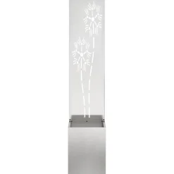 vidaXL Tuin Privacy Screen Zilver 32 x 32 x 150 cm Roestvrij staal