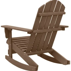 vidaXL Tuinschommelstoel hout bruin
