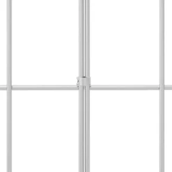 vidaXL Tuin schuttingpaneel 48 st 25 x 30 cm Gegalvaniseerd staal