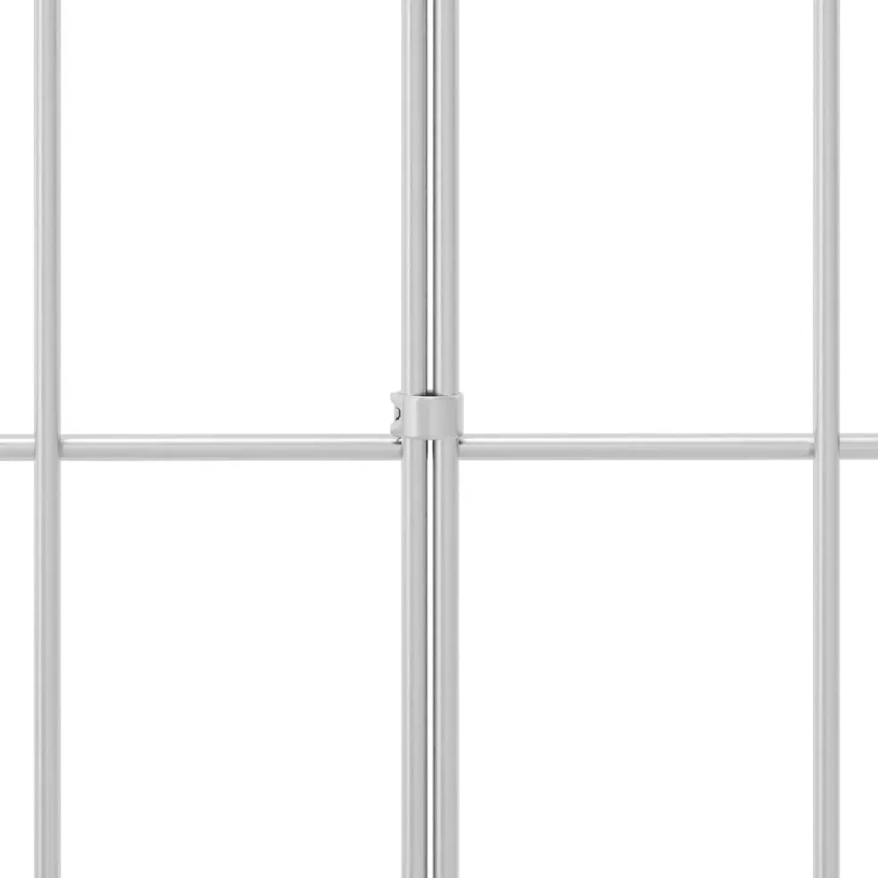 vidaXL Tuin schuttingpaneel 48 st 25 x 30 cm Gegalvaniseerd staal