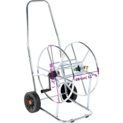 vidaXL Tuinslangkar voor 80 m 3/4