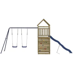 vidaXL Tuinspeelset geïmpregneerd grenenhout