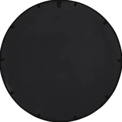 vidaXL Tuinspiegel rond 40x4 cm ijzer zwart