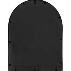 vidaXL Tuinspiegel 60x45 cm ijzer zwart