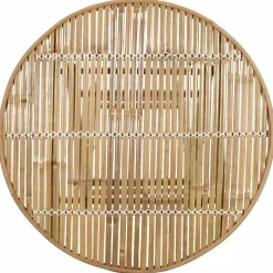 vidaXL Tuinstafel Naturel 80 x 70 cm Bamboe