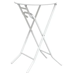 vidaXL Tuinstafel Wit 50 x 50 x 72 cm Metaal