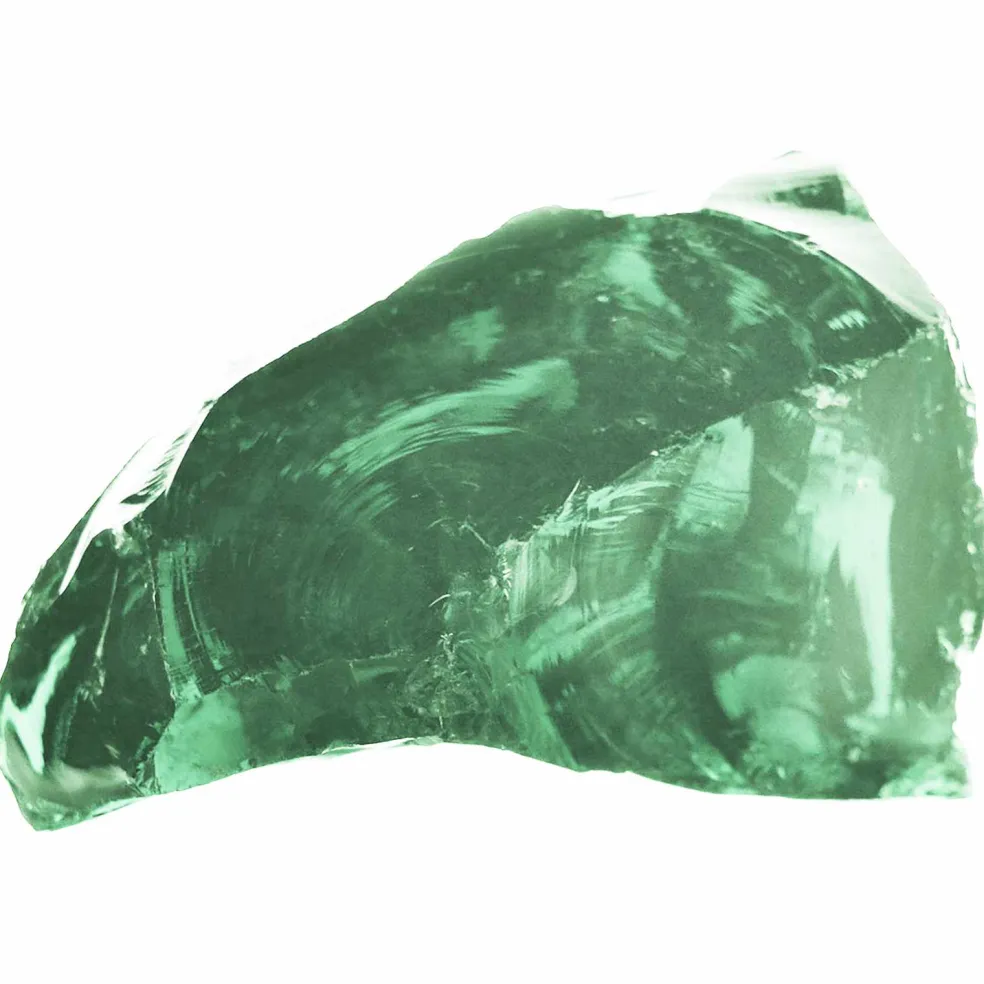 vidaXL Tuinstenen Lichtgroen 12 cm Glas