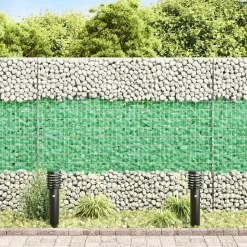 vidaXL Tuinstenen Lichtgroen 12 cm Glas