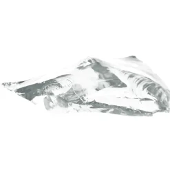 vidaXL Tuinstenen Wit 12 cm Glas