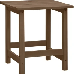 vidaXL Tuinstoel Adirondack voetenbank tafel massief vurenhout bruin